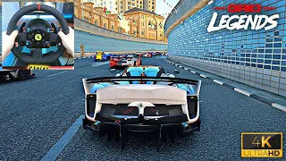 GRID LEGENDS - Ferrari FXX-K EVO at Dubai | Thrustmaster T300 Gameplay [4K ULTRA HD 60fps]