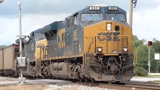 [3O] An Extra for Friends: Coal Train CSX N320-22 with DPU, Hull, GA, 08/24/2016 ©mbmars01