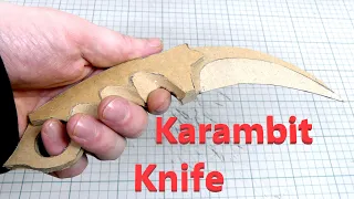 How to make DIY Cardboard Knife