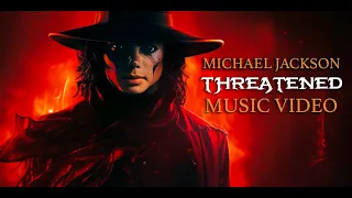 THREATENED - Michael Jackson - But every lyric is an AI generated image (Nick* Remix) #halloween2022