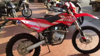 BETA RR 125 LC 2017 with SCALVINI Exhaust - First Start