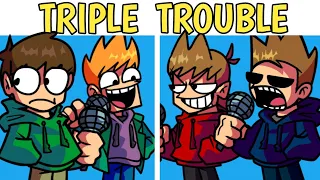 Friday Night Funkin'- EDDSWORLD Triple Trouble || EDD, TOM, TORD and MATT sing TRIPLE TROUBLE