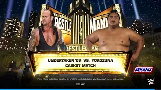 WWE 2k24 | Dream Match | Undertaker vs Yokozuna | Casket Match