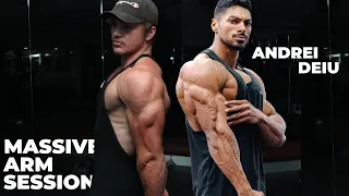 ANDREI DEIU ARM WORKOUT!