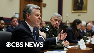 U.S. intelligence chiefs testify about national security threats | full video