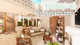 No Gamepass Tropical Botanical Aesthetic Loft - Speedbuild and Tour - iTapixca Builds