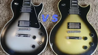 Modern vs. Vintage Silverburst Gibson Les Paul Customs | Which Should You Buy?