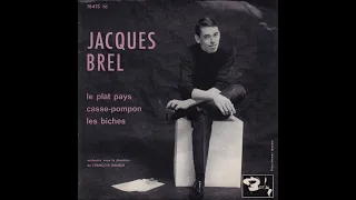 JACQUES BREL 1962 le plat pays