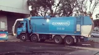 Cleanaway garbage better video also truck with new signage