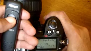 How to use BULB mode with cable shutter release for long exposure night photography