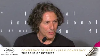 The zone of interest - Press conference - EV - Cannes 2023