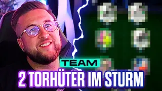 2 TORHÜTER im STURM 🤣 beim TEAMBAU für die WL 🔥 Tisi Schubech Stream Highlights