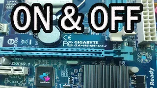 GIGABYTE GA H61M DS2 RESTART PROBLEM CASE STUDY | GIGABYTE GA H61M DS2 ON OFF PROBLEM