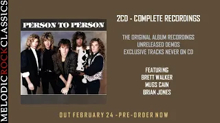 Person To Person - Disc One Sampler (Out Now on MelodicRock Classics)