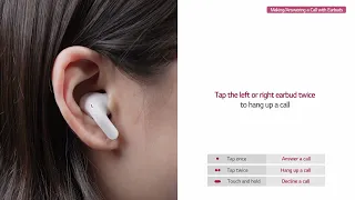 [LG EarBuds] LG Tone Free T90 Quick Start Guide