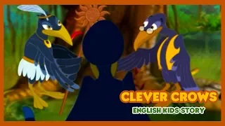 Clever Crows Story - Bedtime Stories | Grandma Stories In English | English Stories For Kids