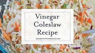 Vinegar Coleslaw