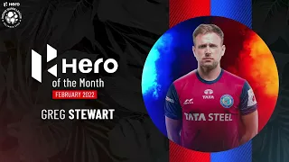 Greg Stewart Win February 2022 Hero of the Month