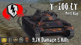 T-100 LT  |  9,7K Damage 5 Kills  |  WoT Blitz Replays