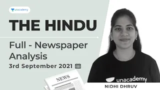 The Hindu Analysis Today | Current Affairs Today | CLAT Preparation | CLAT 2022 | 3rd September News