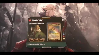 MtG Lord of the Rings: Riders of Rohan Commander Deck Opening