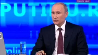 Владимир Путин. Прямая линия 2015. 3 часть