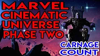 Marvel Cinematic Universe Phase Two (2013-2015) Carnage Count