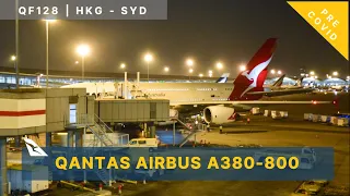 Economy Class | Qantas Airways QF128 Hong Kong to Sydney Airbus A380-800 (Review #25)