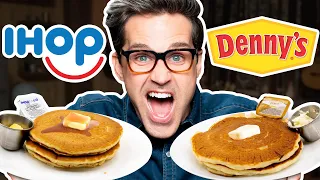 IHOP vs. Denny's Taste Test | FOOD FEUDS