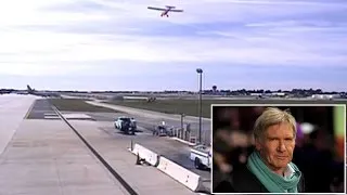 Frightening New Video Shows Harrison Ford Landing Plane On Wrong Runway