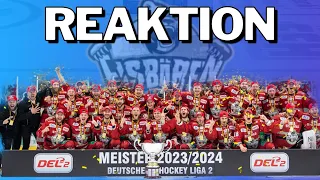 REAKTION auf die DEL2 Meisterschaft 2024!