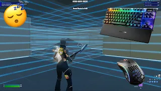 Satisfying Apex Pro TKL AMSR With Lofi🌟 Piece Control 1v1🏆 Fortnite 240 fps