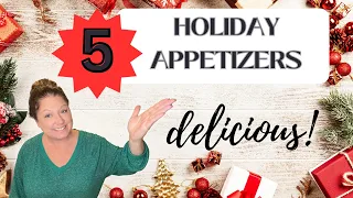 HOLIDAY APPETIZERS  You NEED TO MAKE | HOLIDAY RECIPES ANYONE CAN MAKE