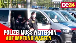 Polizei muss weiterhin auf Impfung warten