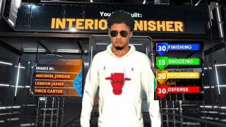 *THE BEST* INTERIOR FINISHER BUILD IN 2K22 BEST BUILD AND BADGES