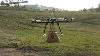 6kg Payload lifting test with OFM GQuad 8 Octacopter