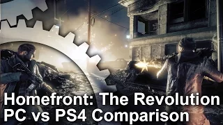 Homefront: The Revolution PC vs PS4 Graphics Comparison