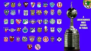 A LIBERTADORES MAIS TRADICIONAL DA HISTÓRIA! (TIMES QUE MAIS PARTICIPARAM DA LIBERTADORES)