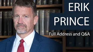 Erik Prince: Founder of Blackwater USA | Full Address and Q&A | Oxford Union