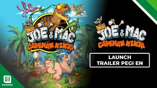 New Joe & Mac: Caveman Ninja | Launch Trailer PEGI EN | Mr. Nutz Studio & Microids