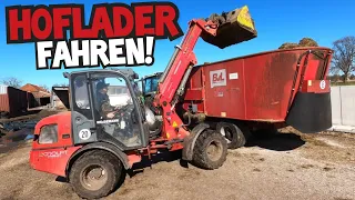 Das erste Mal Hoflader fahren | Einblicke ins Hofleben | Weidemann 2070 | Deutz DX | Mr. Moto