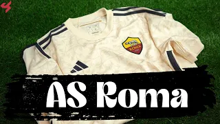 Adidas AS Roma 2023/24 Away Jersey Unboxing + Review