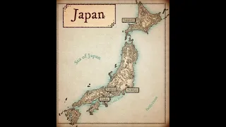 Map Making with Wonderdraft - Fantasy Japan Timelapse    #shorts