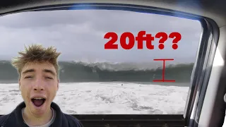 EXPLORING The SWELL OF THE CENTURY!! South Africa’s Biggest SWELL EVER!!
