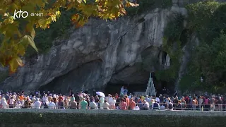 Chapelet du 19 septembre 2023 à Lourdes