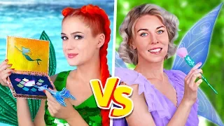 ¡Desafío De Maquillaje! 9 Maquillajes De Sirena vs Maquillajes De Hada