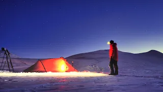 Winter Camping in -19°C  Solo Snow Backpacking in Freezing Temperatures in the North