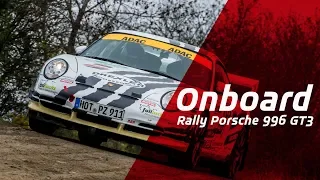 Old Nürburgring Südschleife in a rally Porsche