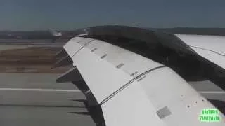 Lufthansa A380 Breathtaking Approach, Landing & Taxi in San Francisco! [Golden Gate and City Views]