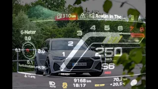 Audi RS6 Avant 2020 | Acceleration | 0-250 km/h | 580 HP